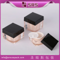 China Hersteller Square Rechtwinklige Form Creme Verpackung für Hautpflege, Kunststoff Kosmetik Jar